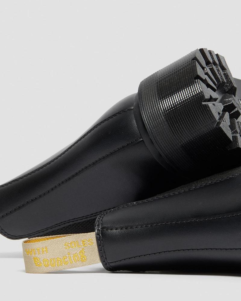 Black Men's Dr Martens Vegan 2976 Felix Platform Ankle Boots | CA 457BEX